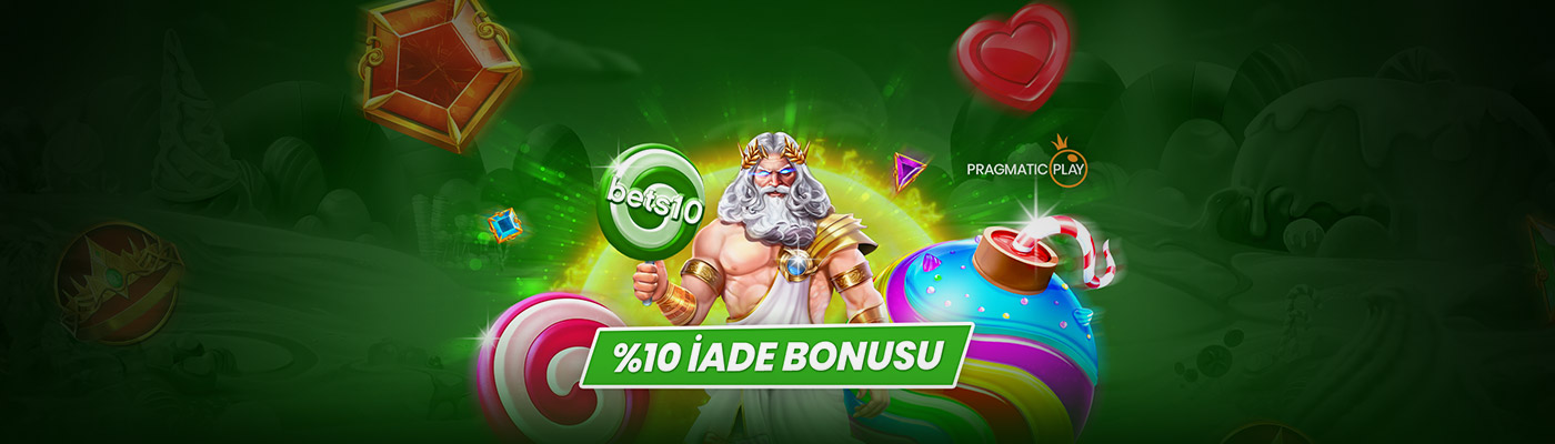 SEÇİLİ SLOTLARDAN %10 İADE campaign desktop